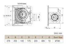 KDK 24CUH Ventilating Fan (Ceiling Mount, Super Quiet), view 3