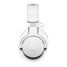 Elite Radio Audio-Technica ATH-M20xBT wireless over-ear monitor headphones in a sleek white finish.