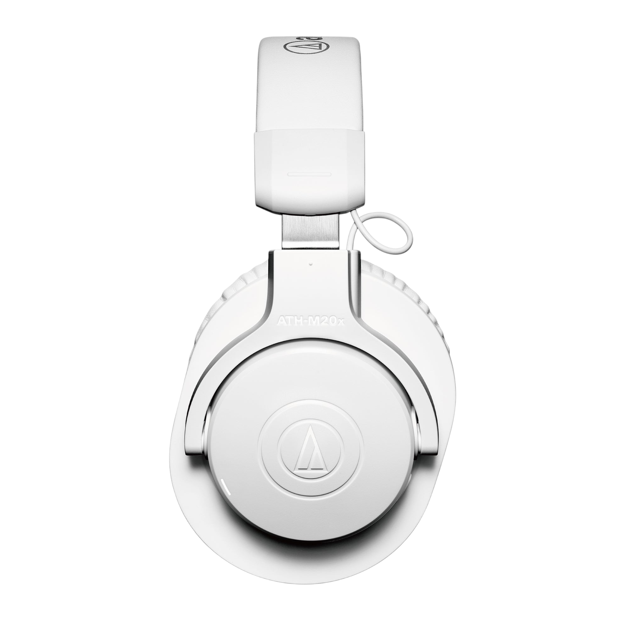 Elite Radio Audio-Technica ATH-M20xBT wireless over-ear monitor headphones in a sleek white finish.