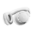 Elite Radio Audio-Technica ATH-M20xBT wireless over-ear monitor headphones in a clean white finish.