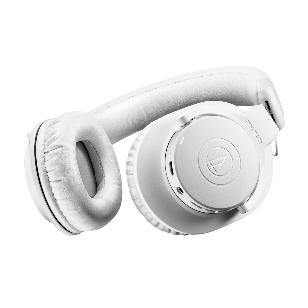 Elite Radio Audio-Technica ATH-M20xBT wireless over-ear monitor headphones in a clean white finish.