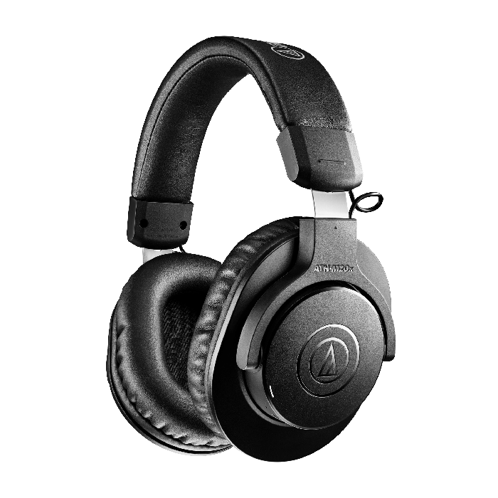 Elite Radio Audio-Technica ATH-M20xBT black wireless over-ear monitor headphones with cushioned earpads
