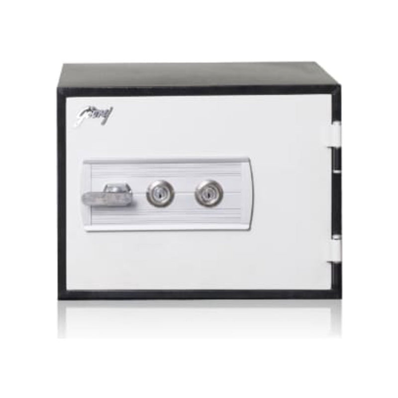Godrej Safire 30H Safe, 2-Key Lock, front view on a white background. Elite Radio Sri Lanka.
