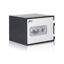 Godrej Safire 30H Safe, 2-Key Lock, angled three-quarter view. Elite Radio Sri Lanka.