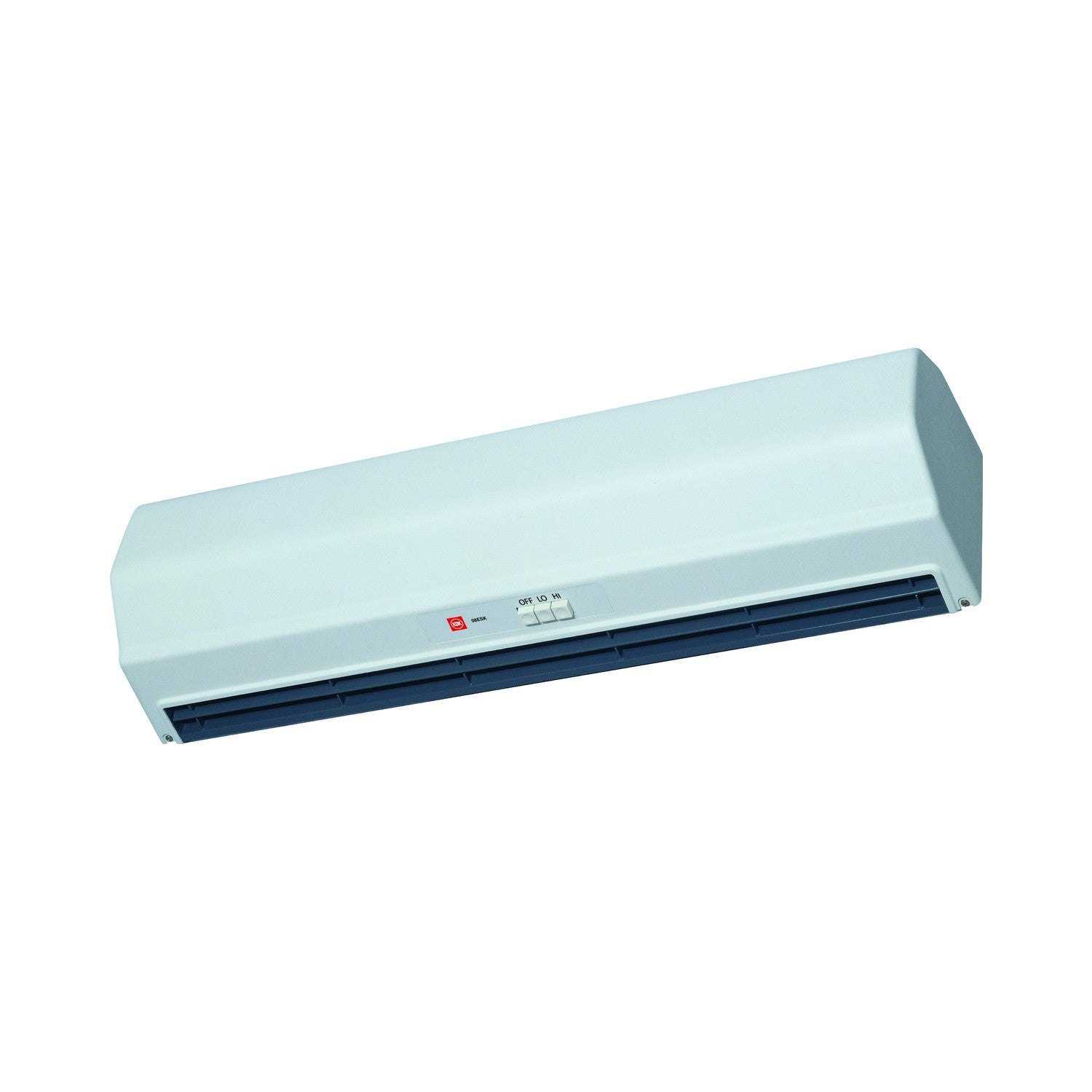 KDK Air Curtain 3512UA, front view on white. Elite Radio.