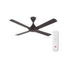 KDK Ceiling Fan H56DV, front view on white. Elite Radio.