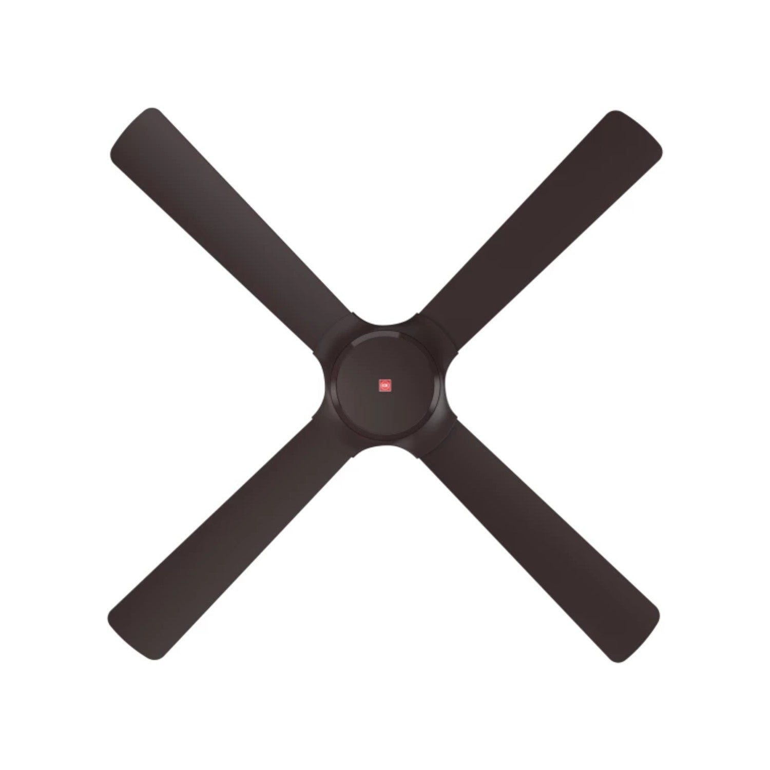 KDK Ceiling Fan H56DV, detail view on white. Elite Radio.