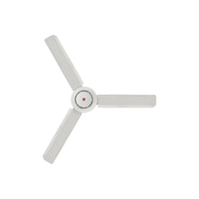 KDK Ceiling Fan M48XG, angled view on white. Elite Radio.
