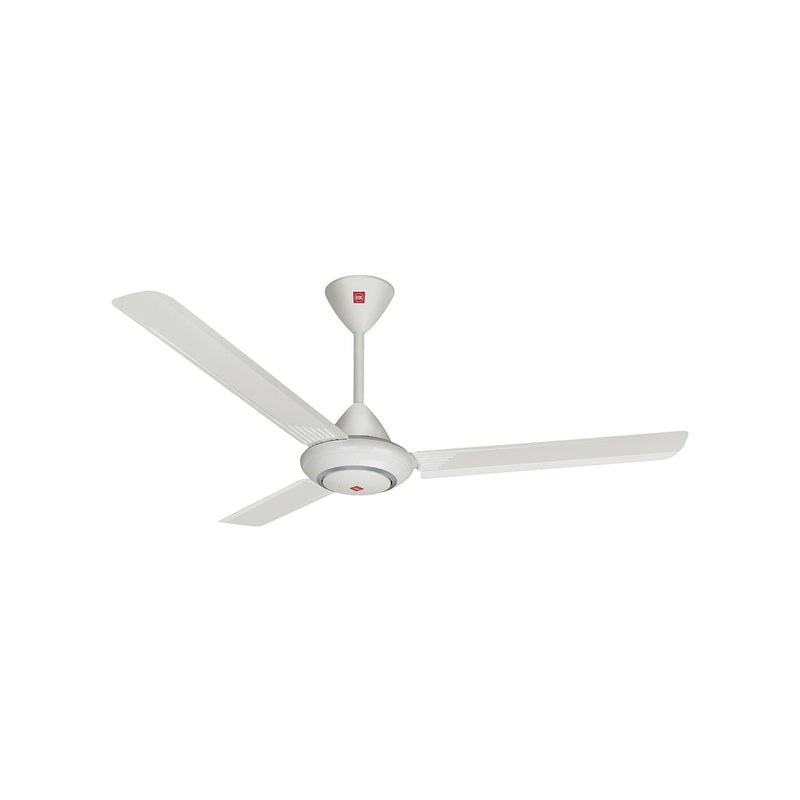 KDK Ceiling Fan M56RG, front view on white. Elite Radio.