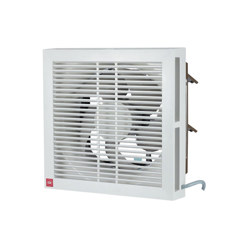 KDK Exhaust Fan 20ALA, front view on white. Elite Radio.