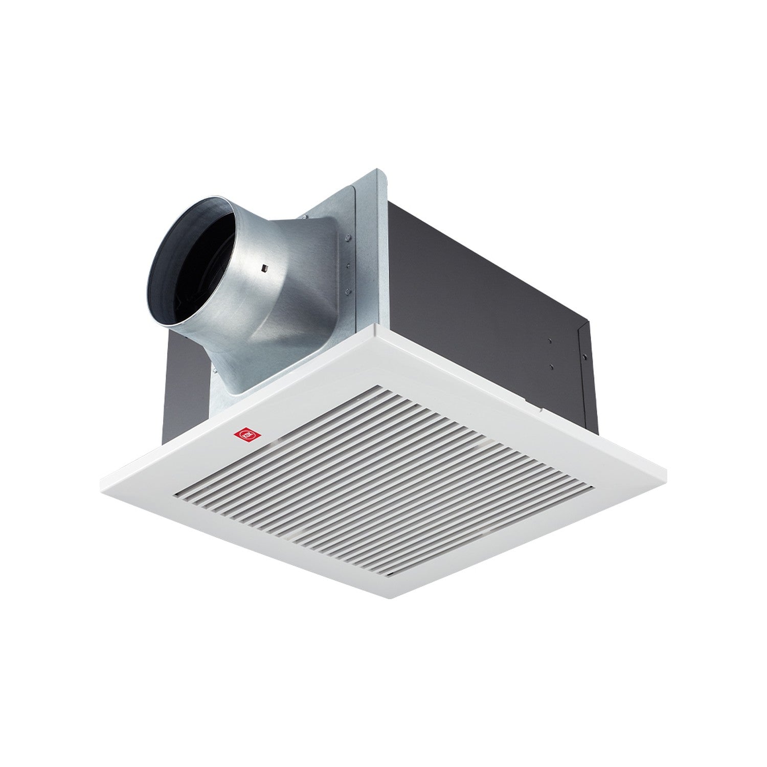 KDK Exhaust Fan 24CUH, front view on white. Elite Radio.