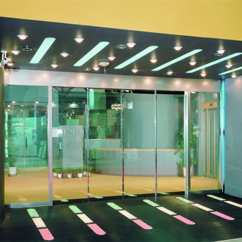 NABCO telescopic automatic door giving a wide clear opening at a lobby entrance
