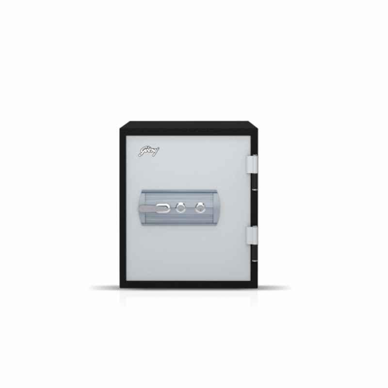 Godrej Safire 20H fire-resistant safe, 2-key lock, front view. Elite Radio Sri Lanka.