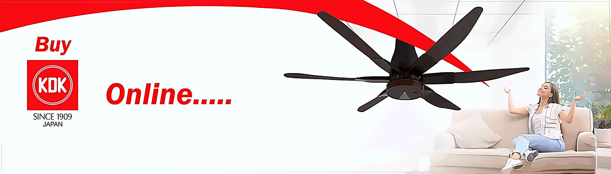 Buy KDK fans online, KDK since 1909 Japan
